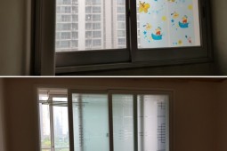 아파트 샤시교체 시공전후